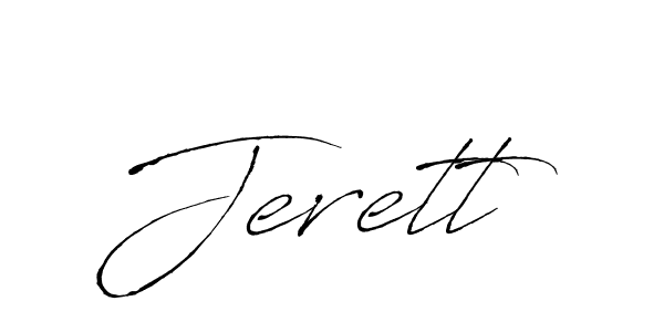 Antro_Vectra is a professional signature style that is perfect for those who want to add a touch of class to their signature. It is also a great choice for those who want to make their signature more unique. Get Jerett name to fancy signature for free. Jerett signature style 6 images and pictures png