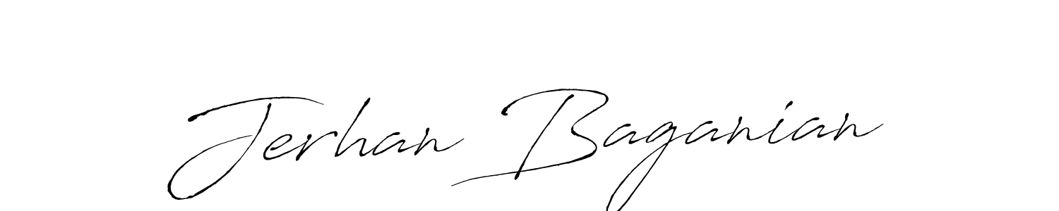 How to make Jerhan Baganian signature? Antro_Vectra is a professional autograph style. Create handwritten signature for Jerhan Baganian name. Jerhan Baganian signature style 6 images and pictures png