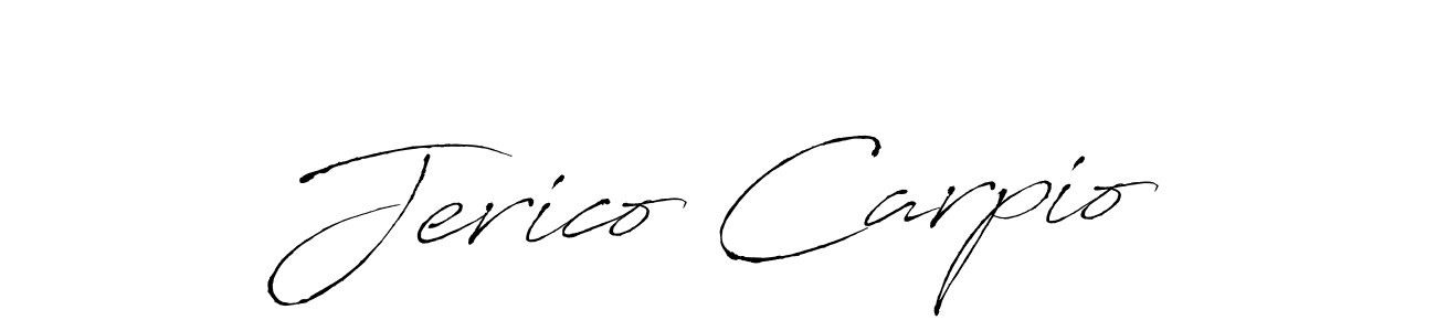 How to Draw Jerico Carpio signature style? Antro_Vectra is a latest design signature styles for name Jerico Carpio. Jerico Carpio signature style 6 images and pictures png