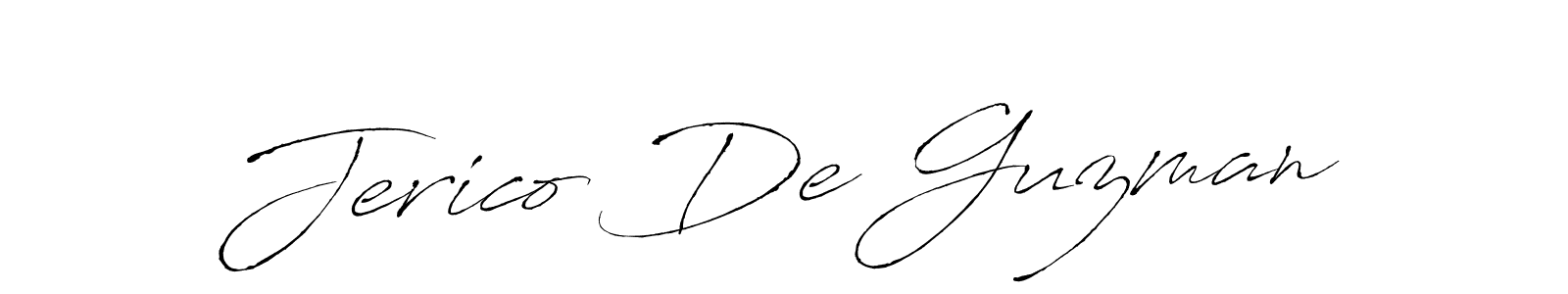 Also You can easily find your signature by using the search form. We will create Jerico De Guzman name handwritten signature images for you free of cost using Antro_Vectra sign style. Jerico De Guzman signature style 6 images and pictures png