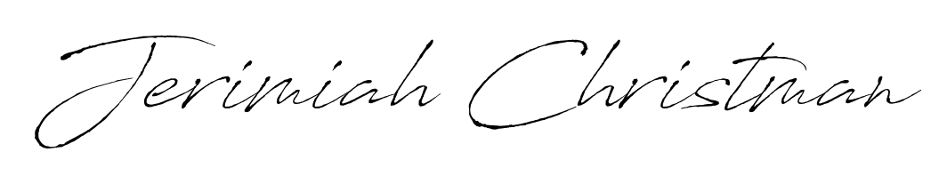Make a beautiful signature design for name Jerimiah Christman. Use this online signature maker to create a handwritten signature for free. Jerimiah Christman signature style 6 images and pictures png