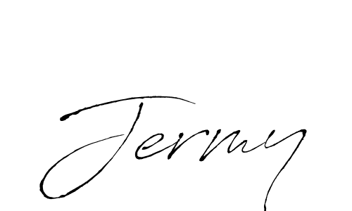How to make Jermy name signature. Use Antro_Vectra style for creating short signs online. This is the latest handwritten sign. Jermy signature style 6 images and pictures png