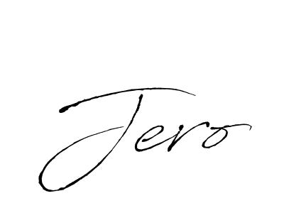 How to make Jero name signature. Use Antro_Vectra style for creating short signs online. This is the latest handwritten sign. Jero signature style 6 images and pictures png