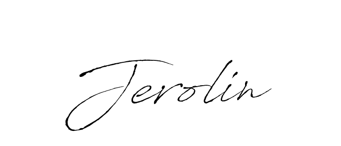 Similarly Antro_Vectra is the best handwritten signature design. Signature creator online .You can use it as an online autograph creator for name Jerolin. Jerolin signature style 6 images and pictures png