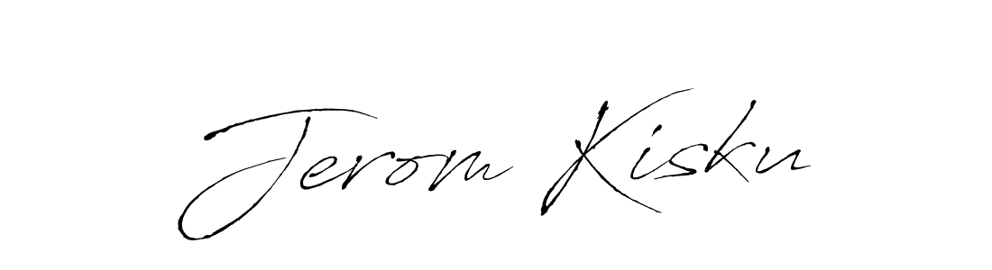 Antro_Vectra is a professional signature style that is perfect for those who want to add a touch of class to their signature. It is also a great choice for those who want to make their signature more unique. Get Jerom Kisku name to fancy signature for free. Jerom Kisku signature style 6 images and pictures png