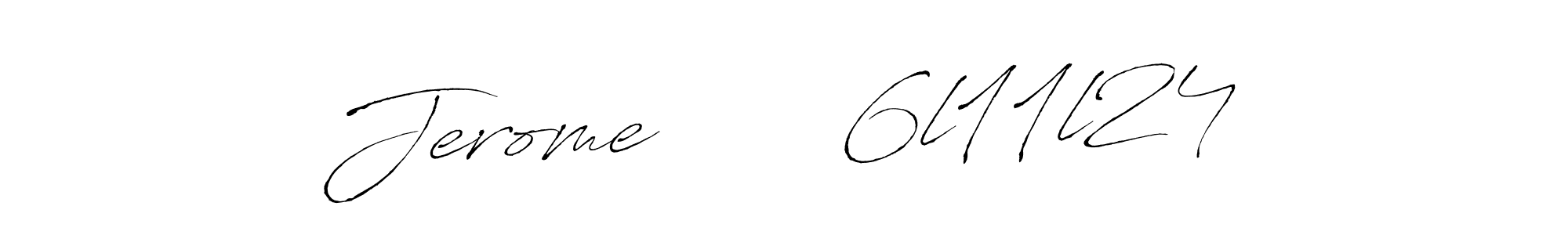 Once you've used our free online signature maker to create your best signature Antro_Vectra style, it's time to enjoy all of the benefits that Jerome       6l11l24 name signing documents. Jerome       6l11l24 signature style 6 images and pictures png