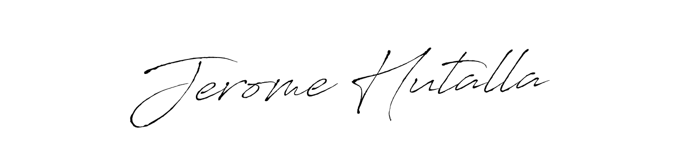 Antro_Vectra is a professional signature style that is perfect for those who want to add a touch of class to their signature. It is also a great choice for those who want to make their signature more unique. Get Jerome Hutalla name to fancy signature for free. Jerome Hutalla signature style 6 images and pictures png
