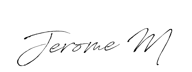 Make a beautiful signature design for name Jerome M. Use this online signature maker to create a handwritten signature for free. Jerome M signature style 6 images and pictures png