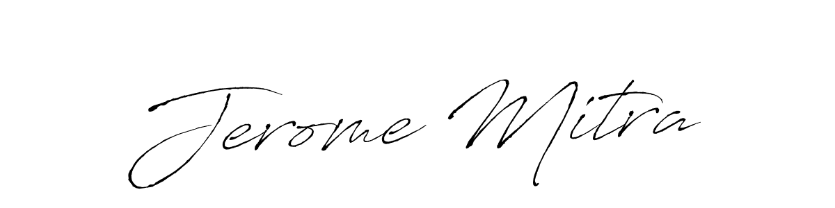 How to make Jerome Mitra signature? Antro_Vectra is a professional autograph style. Create handwritten signature for Jerome Mitra name. Jerome Mitra signature style 6 images and pictures png