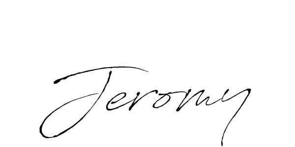 It looks lik you need a new signature style for name Jeromy. Design unique handwritten (Antro_Vectra) signature with our free signature maker in just a few clicks. Jeromy signature style 6 images and pictures png