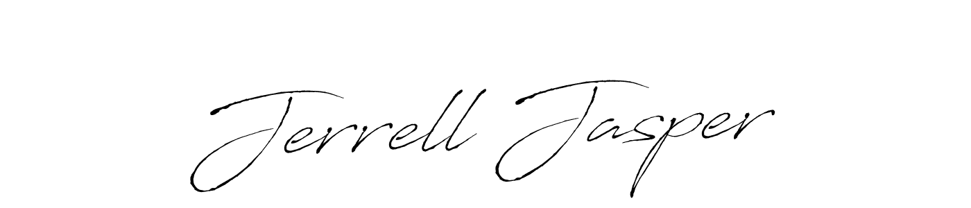 Make a beautiful signature design for name Jerrell Jasper. With this signature (Antro_Vectra) style, you can create a handwritten signature for free. Jerrell Jasper signature style 6 images and pictures png