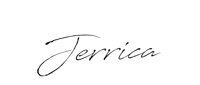 Make a beautiful signature design for name Jerrica. Use this online signature maker to create a handwritten signature for free. Jerrica signature style 6 images and pictures png