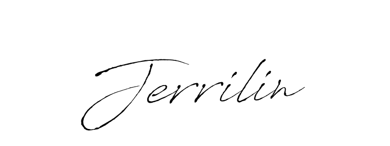 Once you've used our free online signature maker to create your best signature Antro_Vectra style, it's time to enjoy all of the benefits that Jerrilin name signing documents. Jerrilin signature style 6 images and pictures png