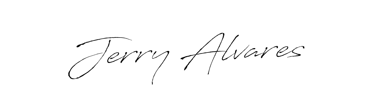 Antro_Vectra is a professional signature style that is perfect for those who want to add a touch of class to their signature. It is also a great choice for those who want to make their signature more unique. Get Jerry Alvares name to fancy signature for free. Jerry Alvares signature style 6 images and pictures png