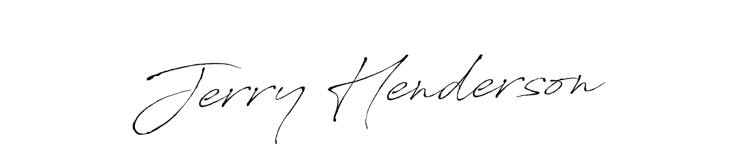 Make a beautiful signature design for name Jerry Henderson. Use this online signature maker to create a handwritten signature for free. Jerry Henderson signature style 6 images and pictures png