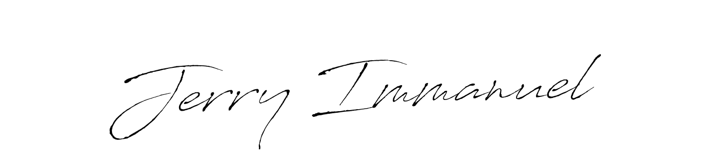 Make a beautiful signature design for name Jerry Immanuel. Use this online signature maker to create a handwritten signature for free. Jerry Immanuel signature style 6 images and pictures png