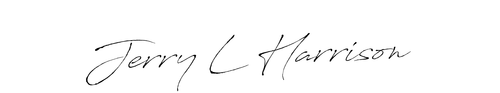 It looks lik you need a new signature style for name Jerry L Harrison. Design unique handwritten (Antro_Vectra) signature with our free signature maker in just a few clicks. Jerry L Harrison signature style 6 images and pictures png