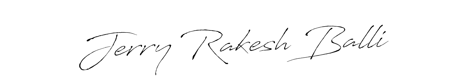 The best way (Antro_Vectra) to make a short signature is to pick only two or three words in your name. The name Jerry Rakesh Balli include a total of six letters. For converting this name. Jerry Rakesh Balli signature style 6 images and pictures png