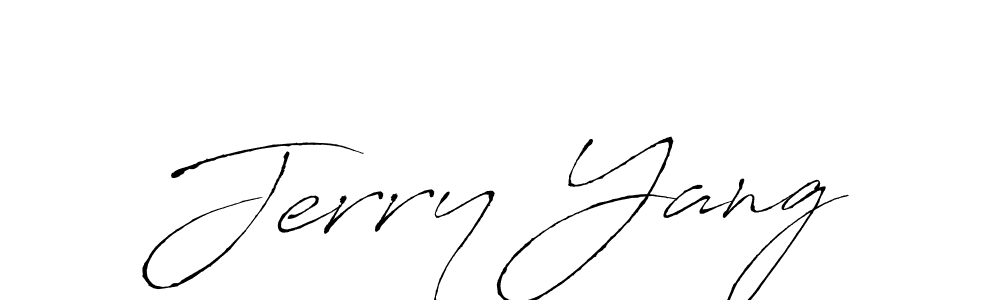 Similarly Antro_Vectra is the best handwritten signature design. Signature creator online .You can use it as an online autograph creator for name Jerry Yang. Jerry Yang signature style 6 images and pictures png