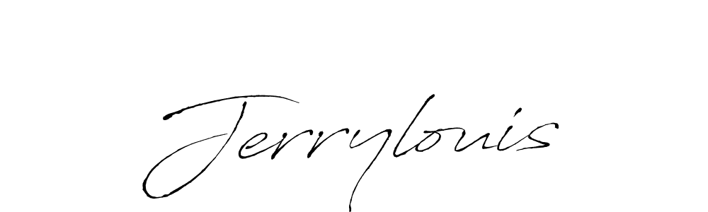 The best way (Antro_Vectra) to make a short signature is to pick only two or three words in your name. The name Jerrylouis include a total of six letters. For converting this name. Jerrylouis signature style 6 images and pictures png