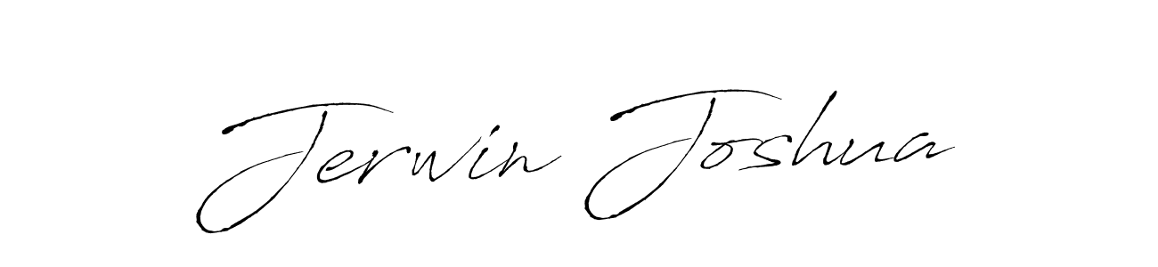 Use a signature maker to create a handwritten signature online. With this signature software, you can design (Antro_Vectra) your own signature for name Jerwin Joshua. Jerwin Joshua signature style 6 images and pictures png