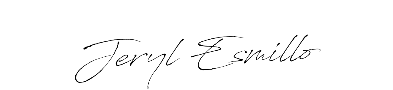 Check out images of Autograph of Jeryl Esmillo name. Actor Jeryl Esmillo Signature Style. Antro_Vectra is a professional sign style online. Jeryl Esmillo signature style 6 images and pictures png