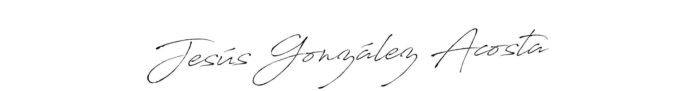 You should practise on your own different ways (Antro_Vectra) to write your name (Jesús González Acosta) in signature. don't let someone else do it for you. Jesús González Acosta signature style 6 images and pictures png