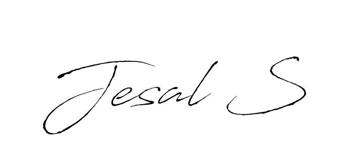 if you are searching for the best signature style for your name Jesal S. so please give up your signature search. here we have designed multiple signature styles  using Antro_Vectra. Jesal S signature style 6 images and pictures png