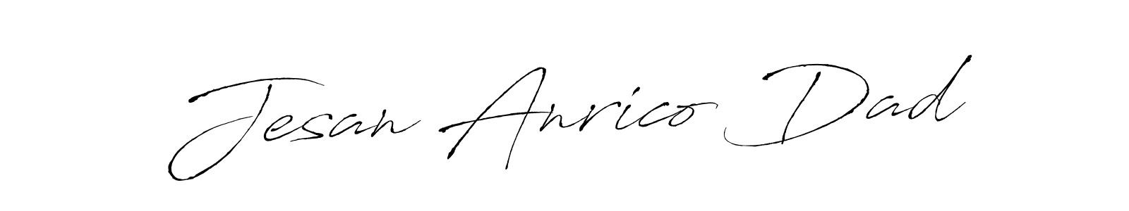 Also we have Jesan Anrico Dad name is the best signature style. Create professional handwritten signature collection using Antro_Vectra autograph style. Jesan Anrico Dad signature style 6 images and pictures png