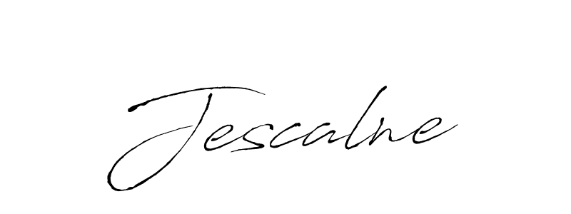 You can use this online signature creator to create a handwritten signature for the name Jescalne. This is the best online autograph maker. Jescalne signature style 6 images and pictures png