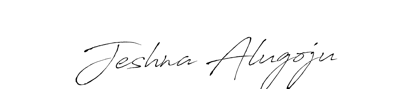 Here are the top 10 professional signature styles for the name Jeshna Alugoju. These are the best autograph styles you can use for your name. Jeshna Alugoju signature style 6 images and pictures png