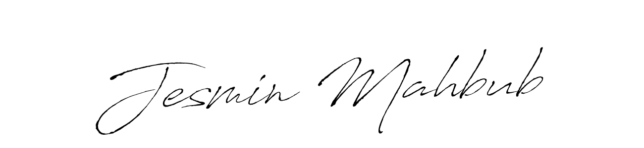 You can use this online signature creator to create a handwritten signature for the name Jesmin Mahbub. This is the best online autograph maker. Jesmin Mahbub signature style 6 images and pictures png