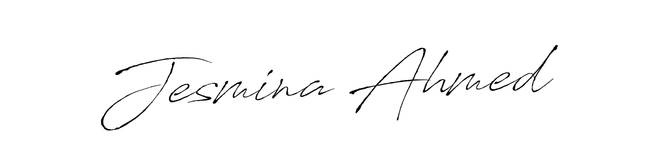 It looks lik you need a new signature style for name Jesmina Ahmed. Design unique handwritten (Antro_Vectra) signature with our free signature maker in just a few clicks. Jesmina Ahmed signature style 6 images and pictures png