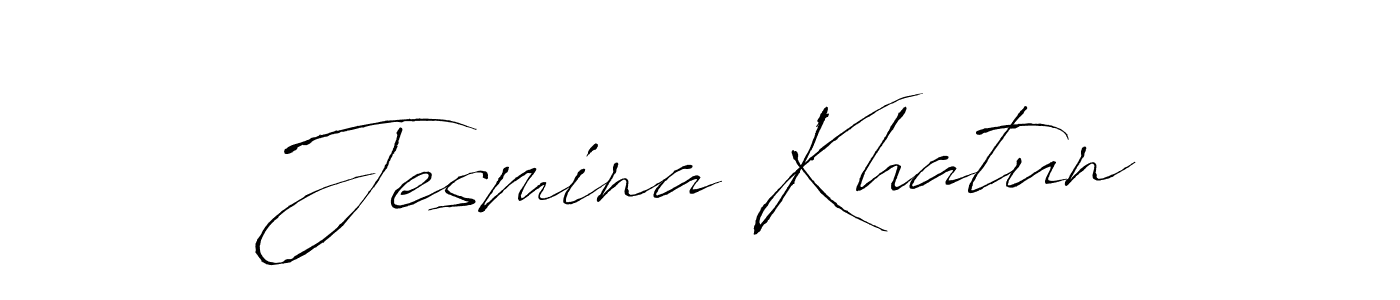 This is the best signature style for the Jesmina Khatun name. Also you like these signature font (Antro_Vectra). Mix name signature. Jesmina Khatun signature style 6 images and pictures png