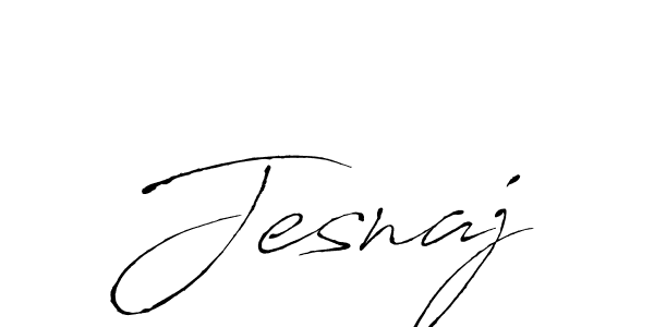 How to make Jesnaj name signature. Use Antro_Vectra style for creating short signs online. This is the latest handwritten sign. Jesnaj signature style 6 images and pictures png