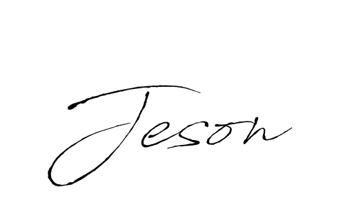 It looks lik you need a new signature style for name Jeson. Design unique handwritten (Antro_Vectra) signature with our free signature maker in just a few clicks. Jeson signature style 6 images and pictures png