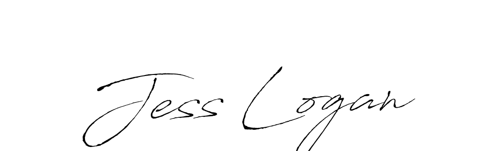 Use a signature maker to create a handwritten signature online. With this signature software, you can design (Antro_Vectra) your own signature for name Jess Logan. Jess Logan signature style 6 images and pictures png