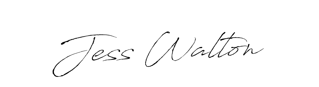 The best way (Antro_Vectra) to make a short signature is to pick only two or three words in your name. The name Jess Walton include a total of six letters. For converting this name. Jess Walton signature style 6 images and pictures png