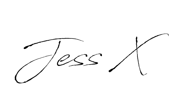 How to make Jess X name signature. Use Antro_Vectra style for creating short signs online. This is the latest handwritten sign. Jess X signature style 6 images and pictures png