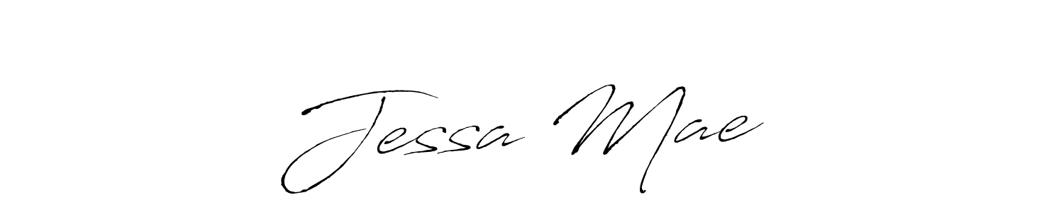 Design your own signature with our free online signature maker. With this signature software, you can create a handwritten (Antro_Vectra) signature for name Jessa Mae❤️. Jessa Mae❤️ signature style 6 images and pictures png