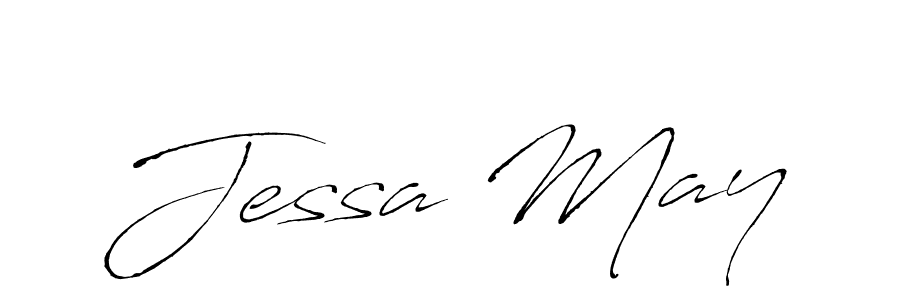 How to make Jessa May name signature. Use Antro_Vectra style for creating short signs online. This is the latest handwritten sign. Jessa May signature style 6 images and pictures png