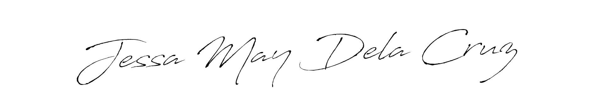 Make a beautiful signature design for name Jessa May Dela Cruz. With this signature (Antro_Vectra) style, you can create a handwritten signature for free. Jessa May Dela Cruz signature style 6 images and pictures png