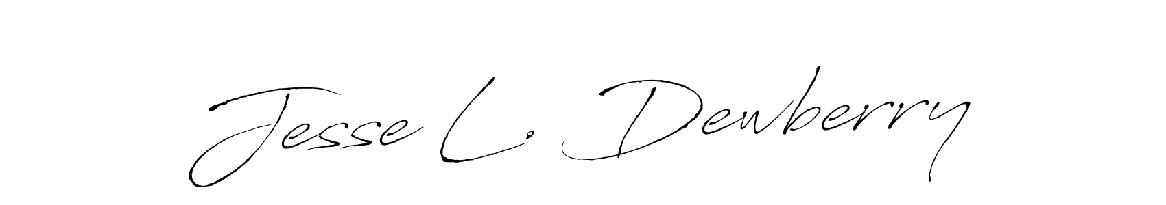 Also You can easily find your signature by using the search form. We will create Jesse L. Dewberry name handwritten signature images for you free of cost using Antro_Vectra sign style. Jesse L. Dewberry signature style 6 images and pictures png