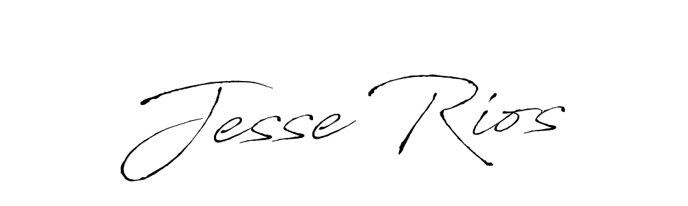 Use a signature maker to create a handwritten signature online. With this signature software, you can design (Antro_Vectra) your own signature for name Jesse Rios. Jesse Rios signature style 6 images and pictures png