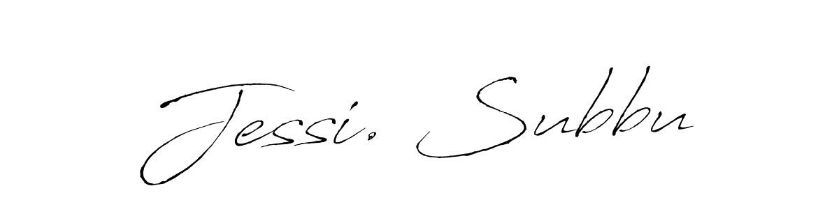How to make Jessi. Subbu name signature. Use Antro_Vectra style for creating short signs online. This is the latest handwritten sign. Jessi. Subbu signature style 6 images and pictures png