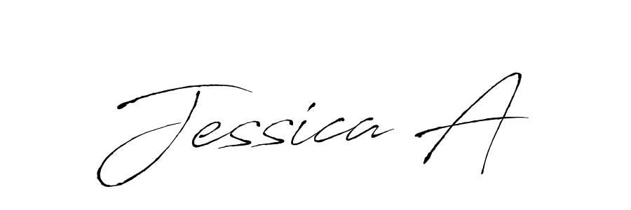The best way (Antro_Vectra) to make a short signature is to pick only two or three words in your name. The name Jessica A include a total of six letters. For converting this name. Jessica A signature style 6 images and pictures png