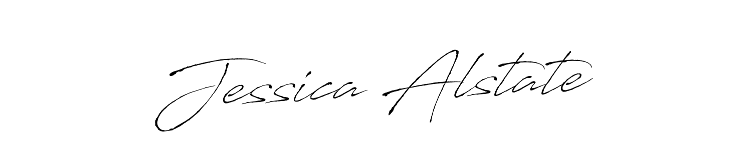 How to make Jessica Alstate signature? Antro_Vectra is a professional autograph style. Create handwritten signature for Jessica Alstate name. Jessica Alstate signature style 6 images and pictures png