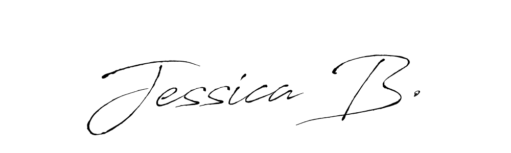 Antro_Vectra is a professional signature style that is perfect for those who want to add a touch of class to their signature. It is also a great choice for those who want to make their signature more unique. Get Jessica B. name to fancy signature for free. Jessica B. signature style 6 images and pictures png