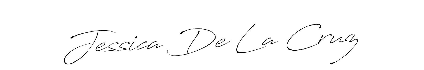 How to make Jessica De La Cruz signature? Antro_Vectra is a professional autograph style. Create handwritten signature for Jessica De La Cruz name. Jessica De La Cruz signature style 6 images and pictures png