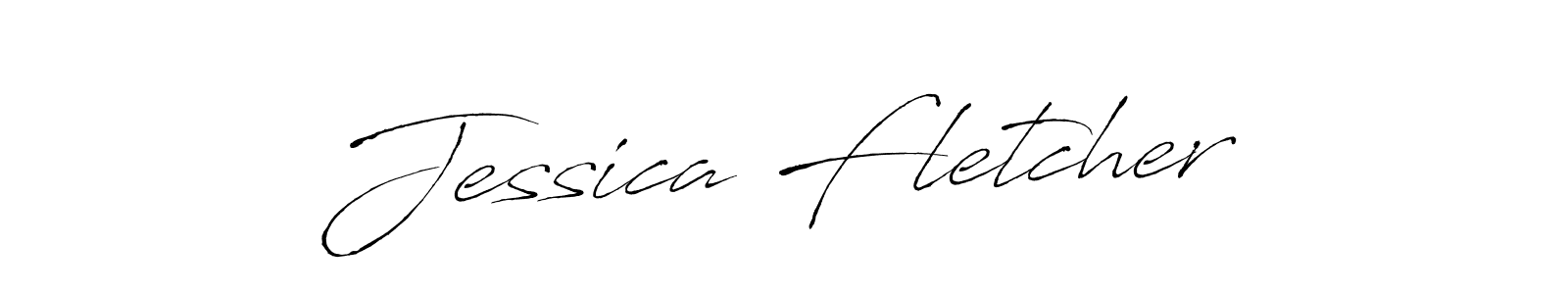 Jessica Fletcher stylish signature style. Best Handwritten Sign (Antro_Vectra) for my name. Handwritten Signature Collection Ideas for my name Jessica Fletcher. Jessica Fletcher signature style 6 images and pictures png